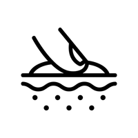 Apply a small amount